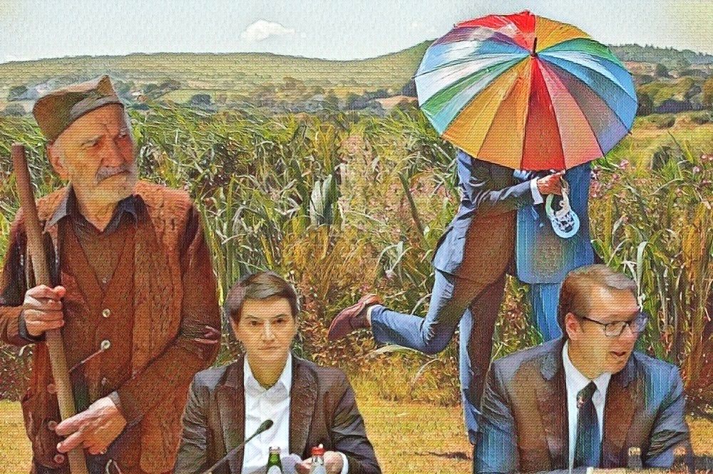 O predsedniku zbog koga je premijerka neženja, precima, potomcima i ostalima - Aforizmi Milana Gajovića BRNABIC VUCIC VENCANJE Lgbt 1000x666 1