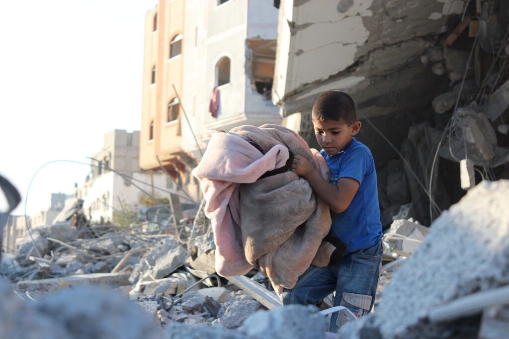 DETE PALESTINA GAZA RUSEVINE 1024x682