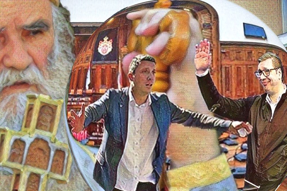 Amfilohije se javio Bošku: Uzmi mandat, čedo moje Bosko Obradovic Vucic Amfilohije 1