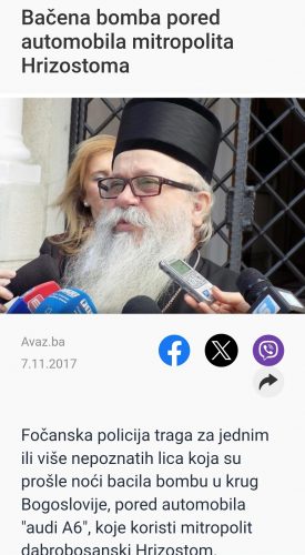 Vukanović: Zašto Crkva dijeli narod i urušava ugled podjelom ordenja korumpiranim političarima? Screenshot 20231127 113944 Chrome 275x500 1