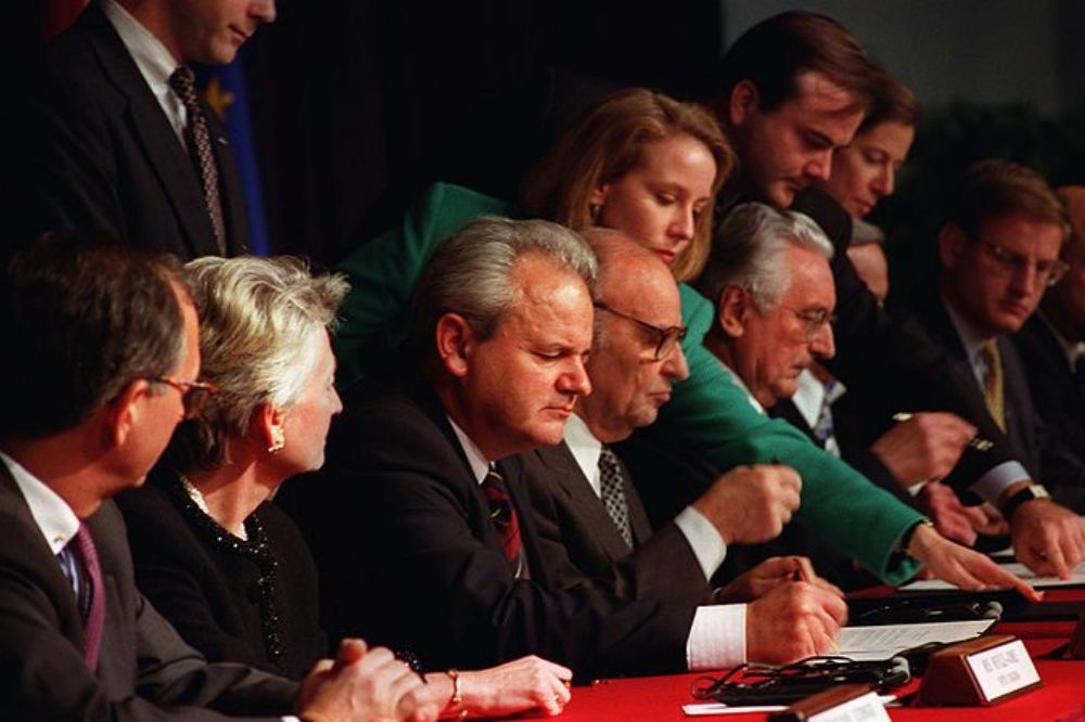 Dejtonski Sporazum Milosevic Izetbegovic Tudjman 1000x666 1
