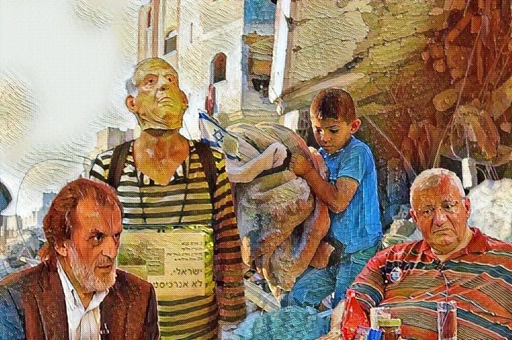 Ridanje nad Izrailjem Vuka mahnitoga ili o dva kuma kurcusvirajuća Draskovic Netanjahu Seselj Palestina Dete 1000x666 1