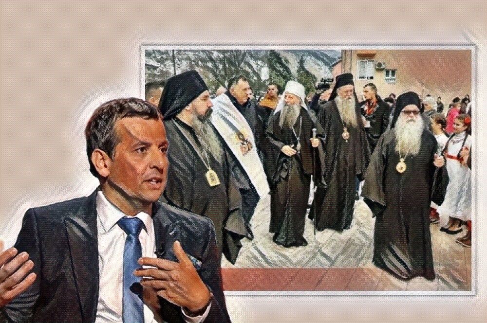 Vukanović: Zašto Crkva dijeli narod i urušava ugled podjelom ordenja korumpiranim političarima? Nebojsa Vukanovic Dodik Porfirije 1000x666 1