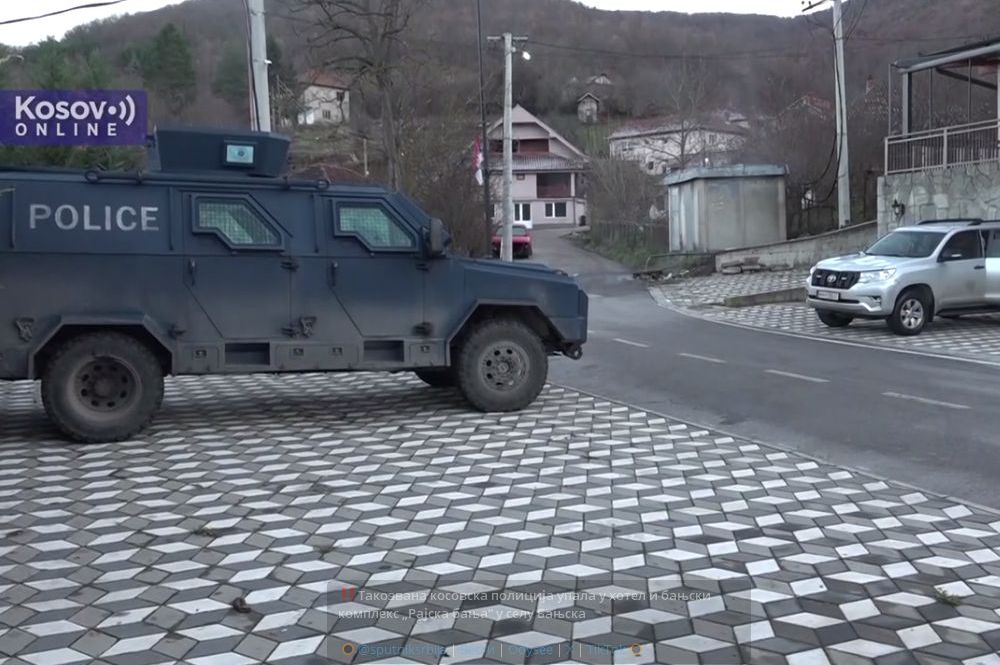 Kurtijevi specijalaci upali u hotel "Rajska banja", radnici isterani Rajska Banja Kbs Policija Kosova