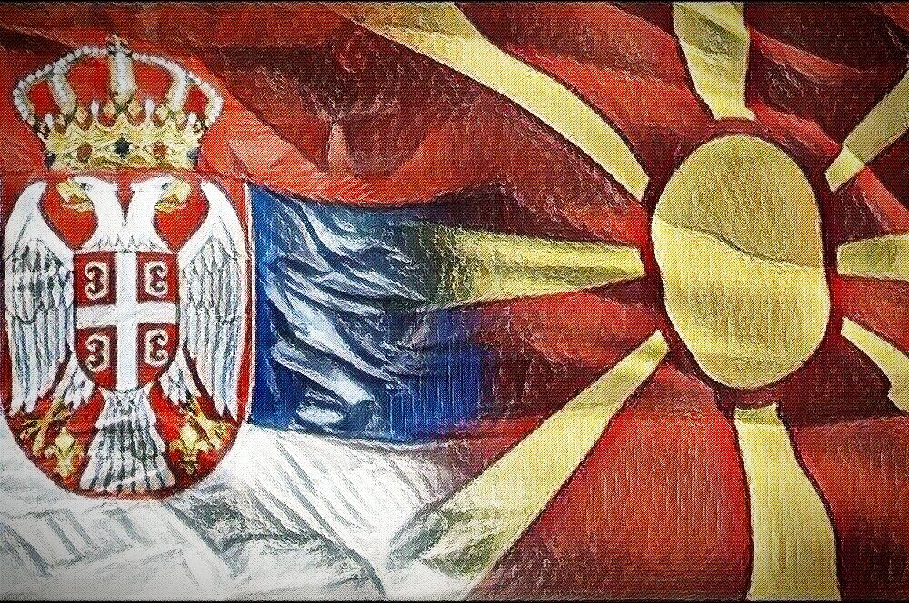 Srbija i dalje najveći prijatelj Severne Makedonije Srbija Makedonija Zastave 1