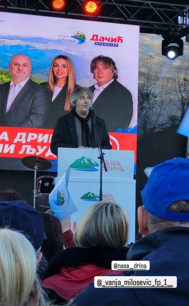 Hiljade ljudi na Završnoj konvenciji Naše Drine u Malom Zvorniku Vanja Milosevic