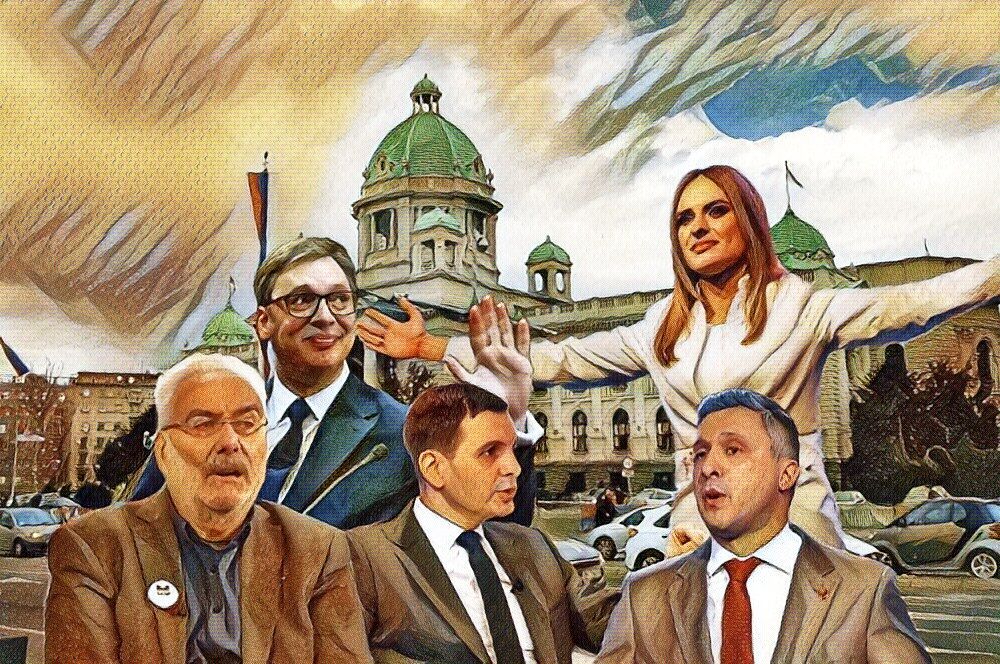 Kako je Vučić napadao, „kupovao“ i na kraju potpuno potopio desnicu u Srbiji: Od dramatičnog rasta do potpunog kraha Desnica Vucic 1000x666 1