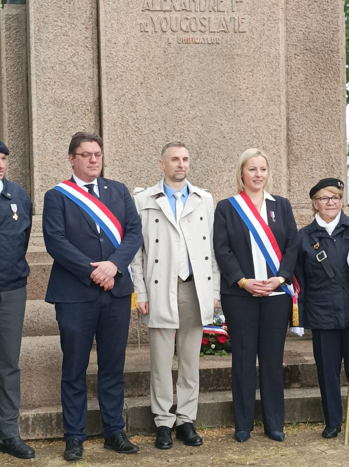 U Parizu održana komemoracija srpskim, jevrejskim i romskim žrtvama u logoru Jasenovac David Kom PoslanikZoselin Desinji Jakovljevic I Joel Menas