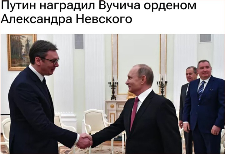 Ruski mediji: Zapad je slomio Vučića, Kosovo može da se zaboravi i zameni za Krim Vucic Putin