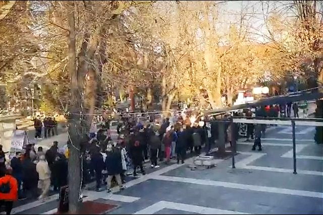 PROTEST SOKOBANJA FF