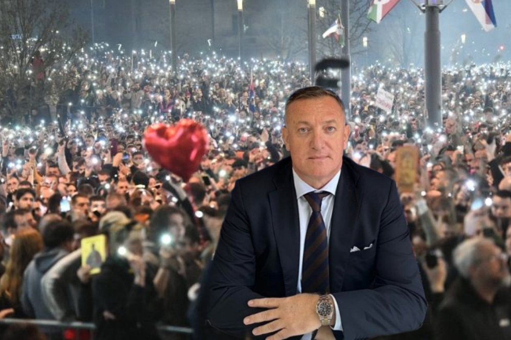 Kovačević: Poziv za okrugli sto je zaista zlonameran jer preuzima studentima vođstvo nad društvenim dešavanjima Vladimir Kovacevic Studenti Protest 1