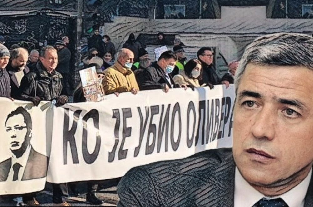 OLIVER IVANOVIC PROTEST 1
