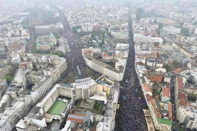 Jesen – radikalno rasplamsavanje narodne pobune 15 Za 15 Protest