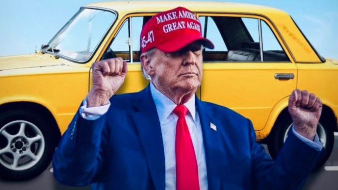 Trampova „lada“ izazvala pometnju širom Amerike 677z381 Tramp Lada