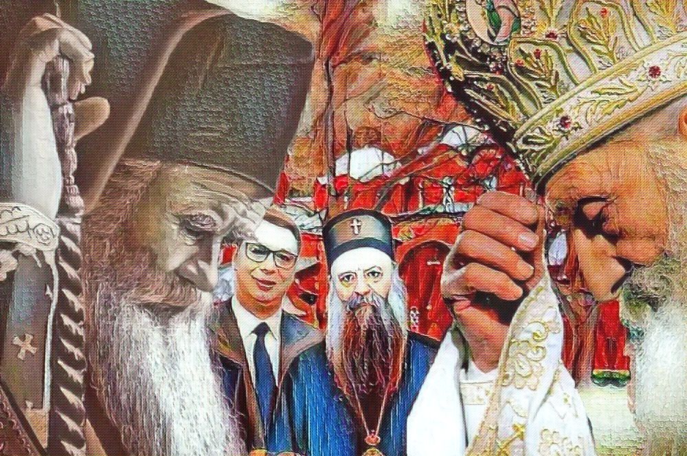 Amfilohije Vucic Porfirije Pavle 1