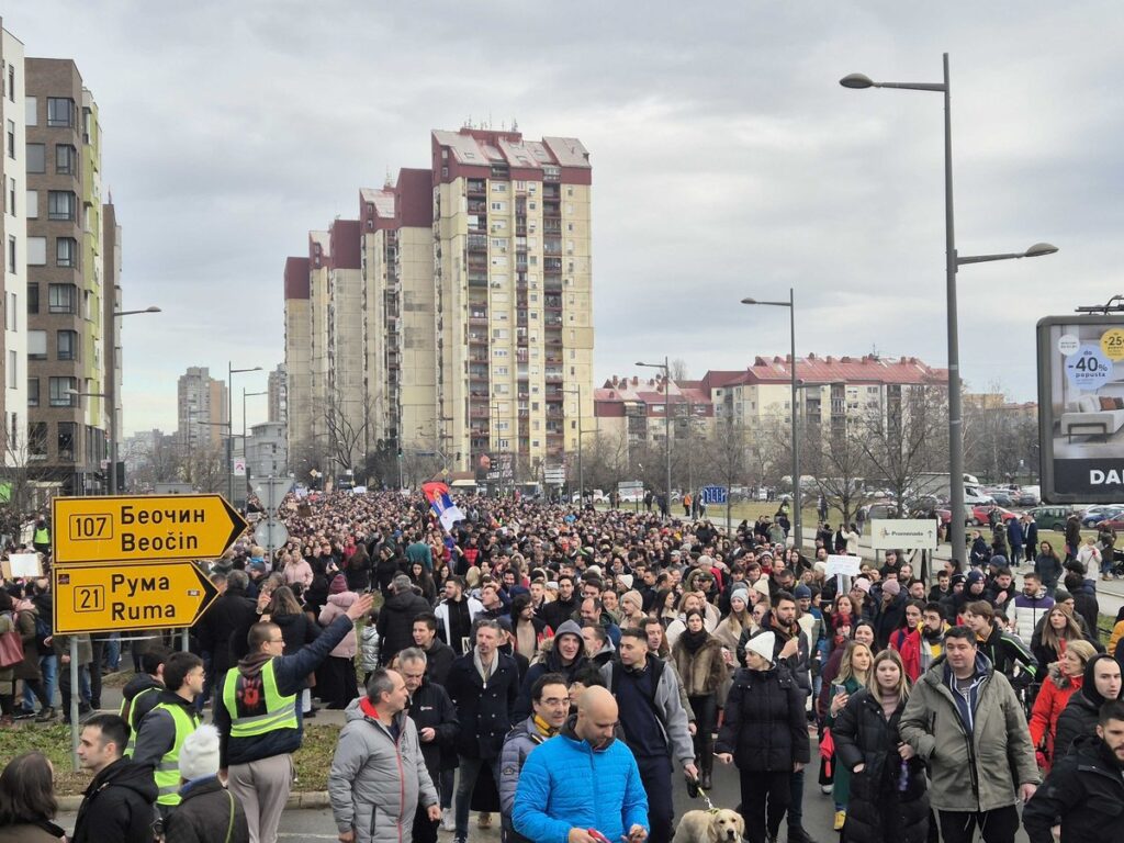 Novosadski studenti objavili plan sutrašnjeg protesta 1737721015 20250124 130106.width 1200 1024x768