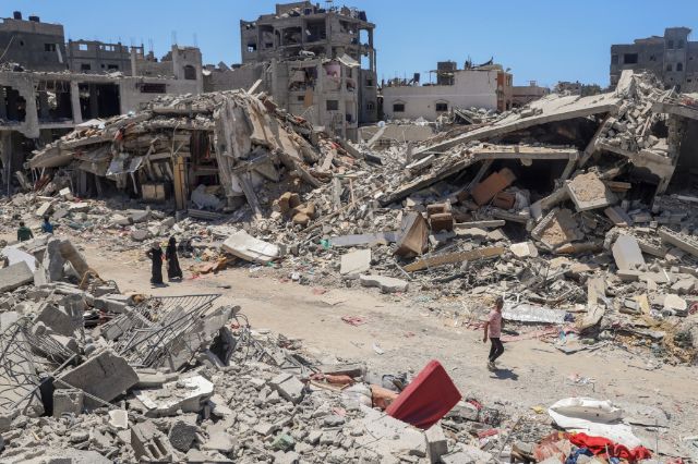 Palestina Gaza Rusevine