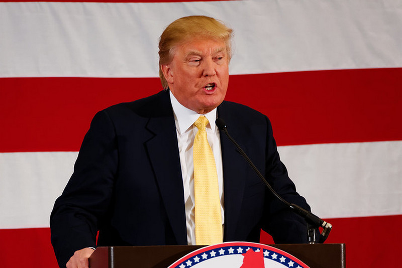 VIDEO „Užasna si! Najnapornija u prostoriji!“: Tramp pobesneo na novinarku Trump Flickr Michael Vadon Cc 20